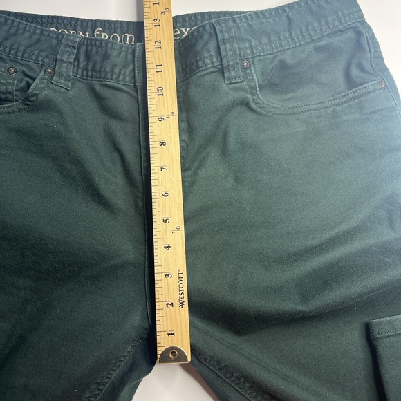 Prana Green Jeans Men 36x29.5 Slim Fit Pants Preppy Chino Work Gorp Casual - Picture 10 of 11